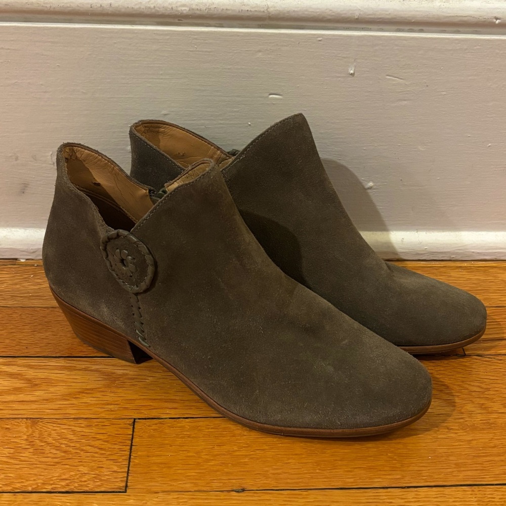 Jack Rogers Peyton Suede Ankle Boots